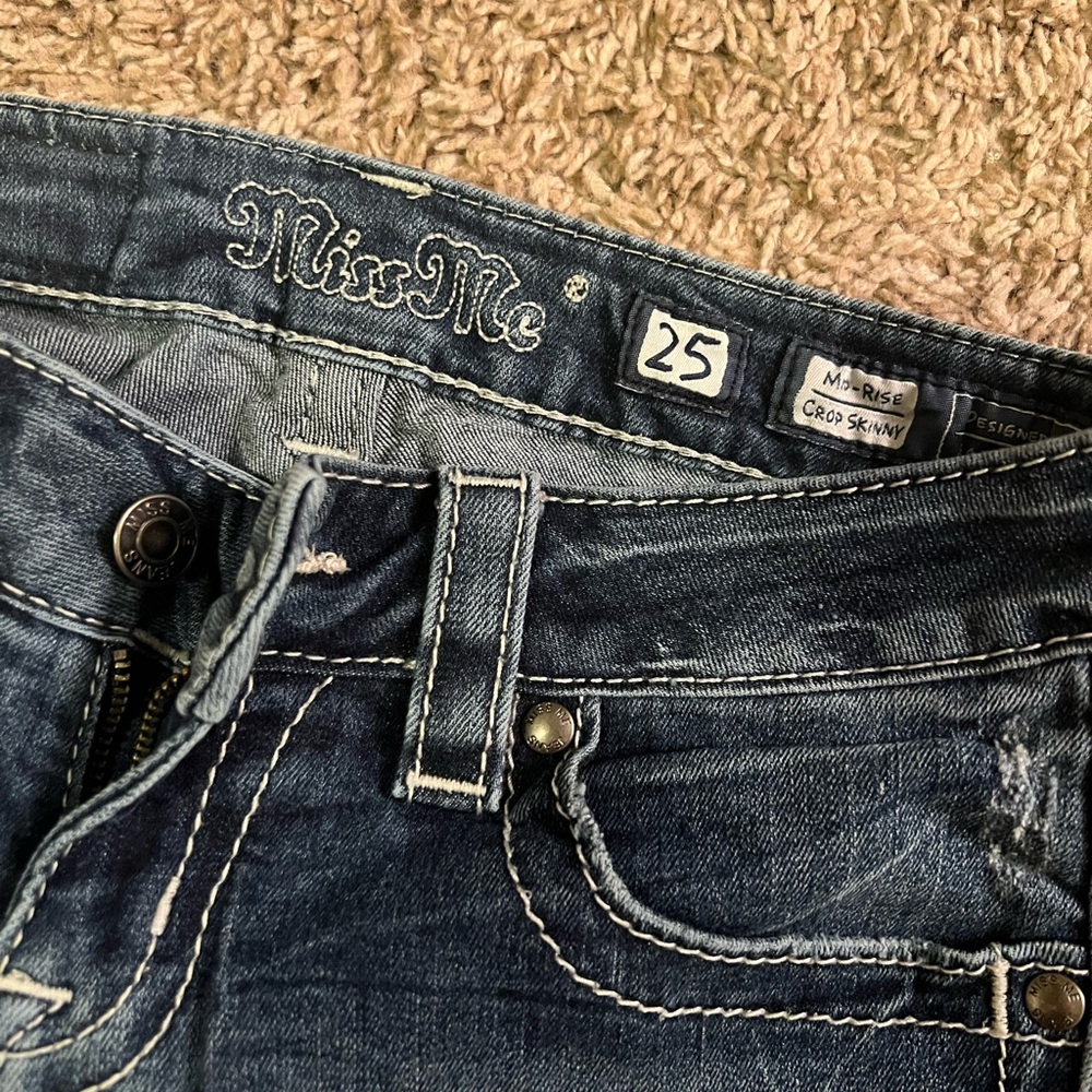 Miss Me cropped Jeans